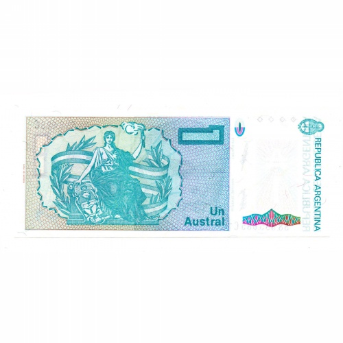 Argentina 1 Austral Bankjegy 1985-1989 P323b3 C sorozat