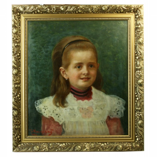 Margitay Tihamér: Kislány 1902