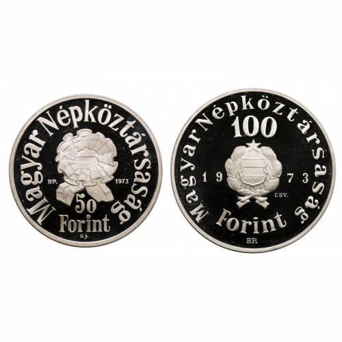 Petőfi 50 és 100 forint 1973 PP