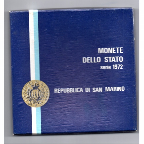 San Marino Forglami sor 1972 bélyeg sorozattal
