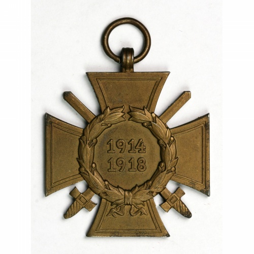 Világháborús Becsületkereszt 1914/1918 WR gyártójel