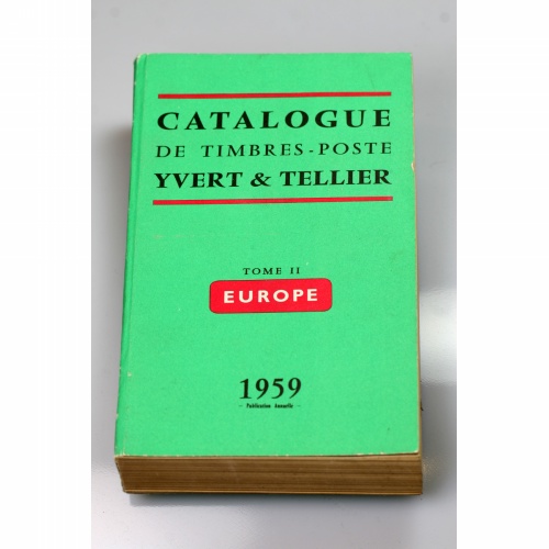 Yvert & Tellier: Catalogue De Timbres-Poste bélyegkatalógus 1959