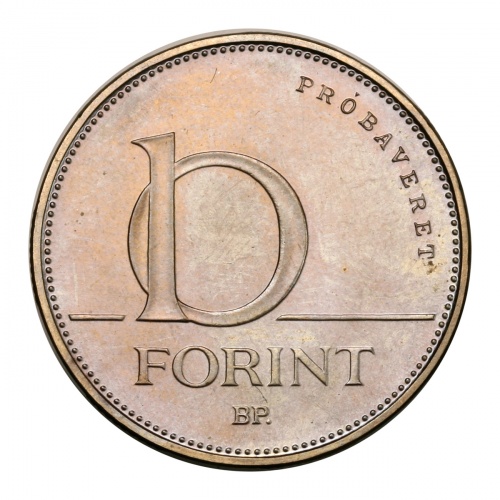 10 Forint 1992 BU Próbaveret