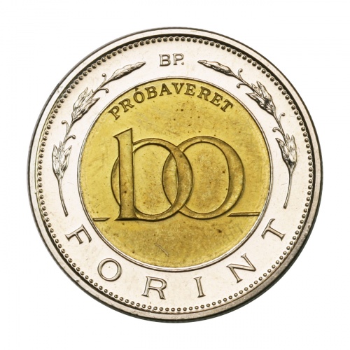 100 Forint 1996  BU Próbaveret