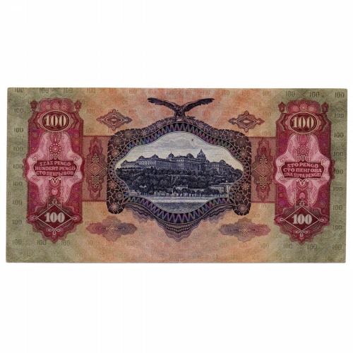 100 Pengő Bankjegy 1930 gEF