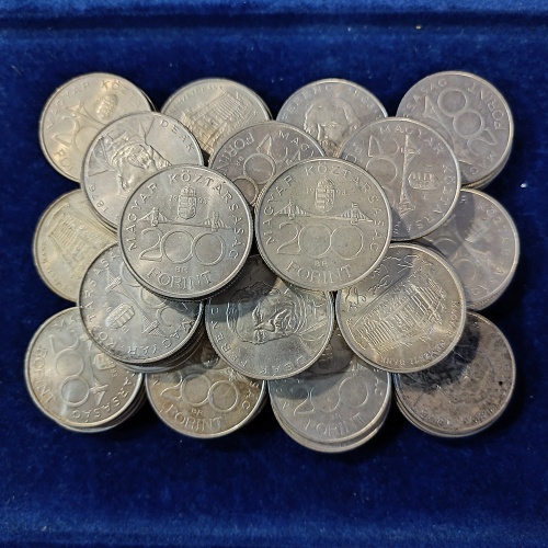 100 db ezüst 200 Forint 1993-1994