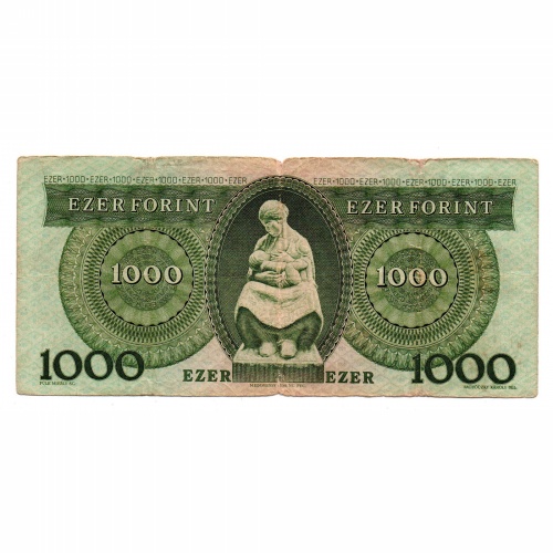 1000 Forint Bankjegy 1983 November B sorozat VG