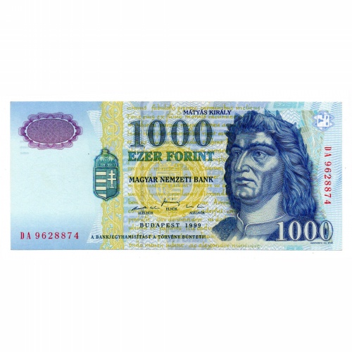 1000 Forint Bankjegy 1999 DA gEF