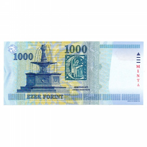 1000 Forint Bankjegy 1999 MINTA