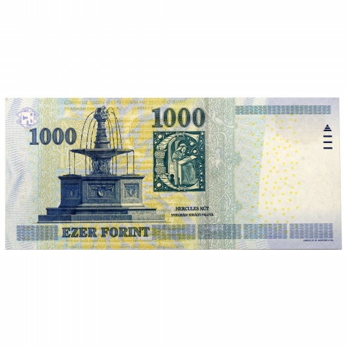 1000 Forint Bankjegy 2009 DB EF