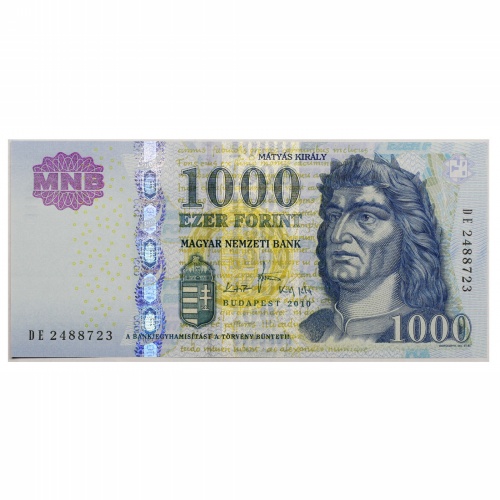 1000 Forint Bankjegy 2010 DE UNC