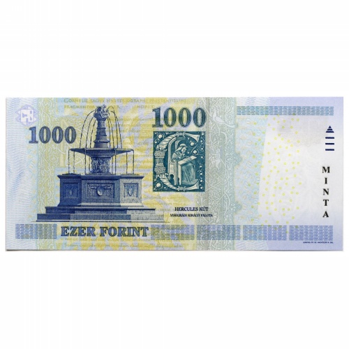 1000 Forint Bankjegy 2015 MINTA