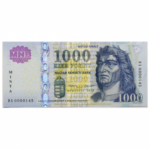 1000 Forint Bankjegy 2015 MINTA