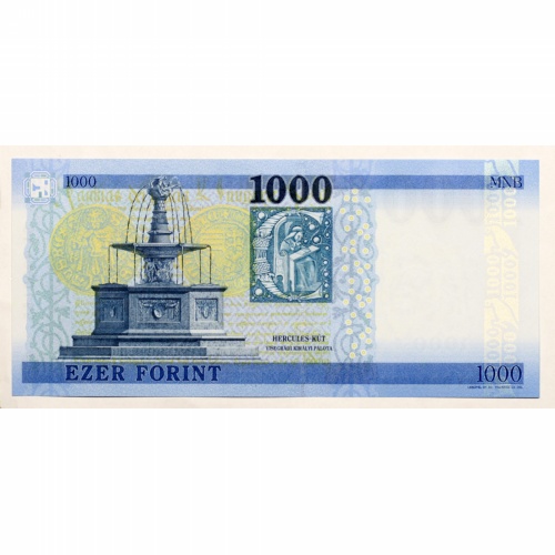 1000 Forint Bankjegy 2017 DM UNC alacsony sorszám