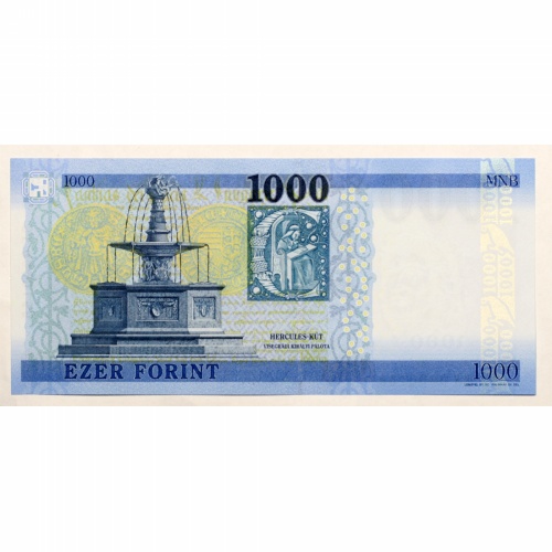 1000 Forint Bankjegy 2017 DN UNC alacsony sorszám