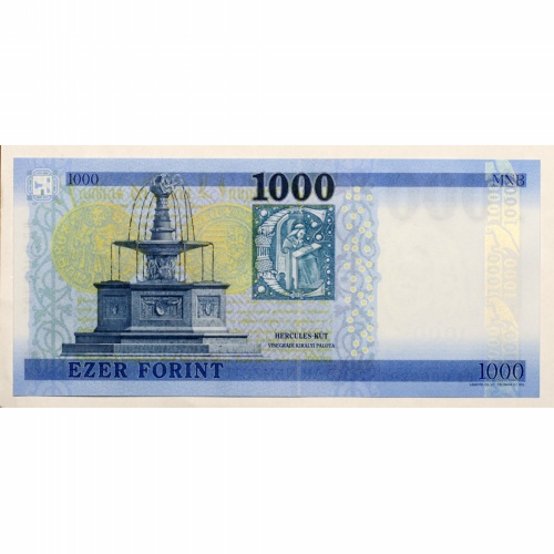 1000 Forint Bankjegy 2018 DB UNC alacsony sorszám