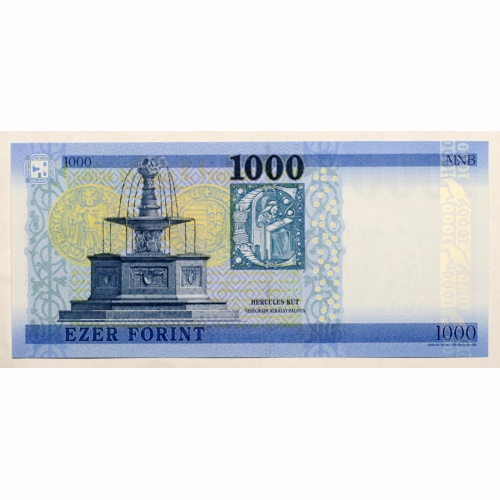 1000 Forint Bankjegy 2021 JD alacsony sorszám