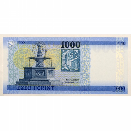 1000 Forint Bankjegy 2021 JE alacsony sorszám