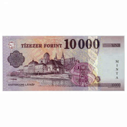 10000 Forint Bankjegy 2015 MINTA