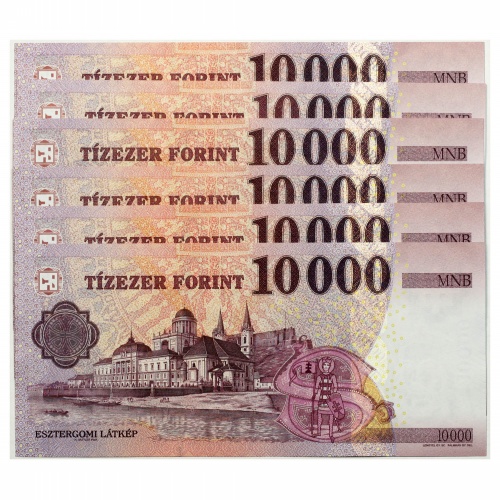 10000 Forint Bankjegy 2019 HH-HN Dr. Patai alacsony sorszámú sor