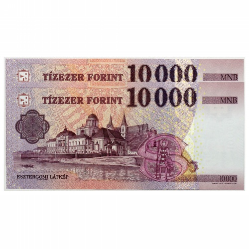 10000 Forint Bankjegy 2023 KG alacsony sorszámkövető pár