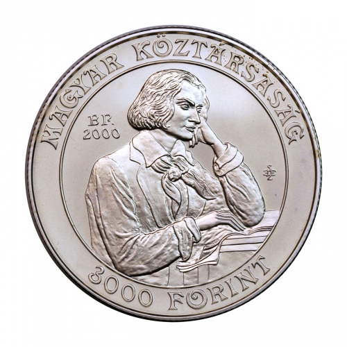 125 éves Liszt Ferenc Zeneművészeti Egyetem 3000 Forint 2000 BU