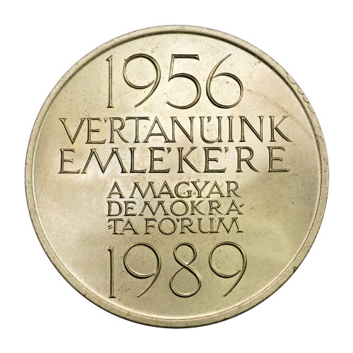 1956 Vértanúink Emlékére MDF emlékérem 1989 bliszterben