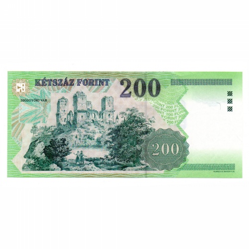 200 Forint Bankjegy 1998 FB UNC