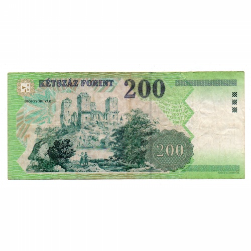 200 Forint Bankjegy 2001 FC VF