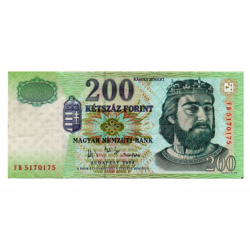 200 Forint Bankjegy 2004 FB VF