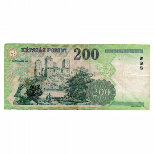 200 Forint Bankjegy 2006 FB F-VF