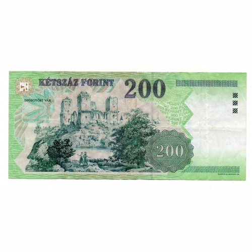 200 Forint Bankjegy 2006 FC VF