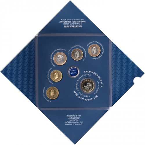 200 Forint jubileumi minta sor 2019