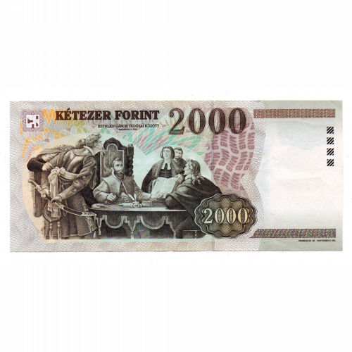 2000 Forint Bankjegy 2004 CB gVF-aEF