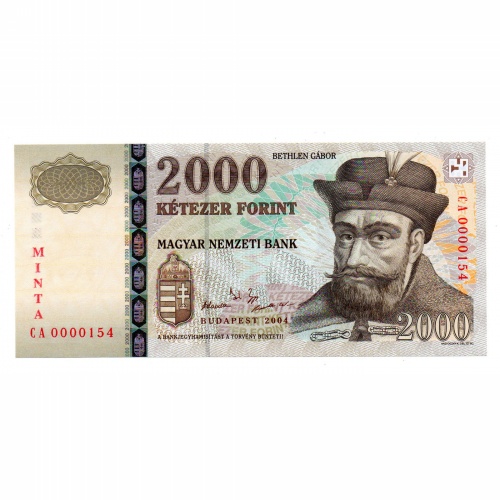 2000 Forint Bankjegy 2004 MINTA UNC