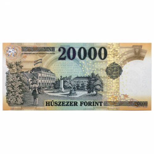 20000 Forint Bankjegy 2020 IE UNC alacsony sorszám