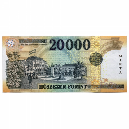 20000 Forint Bankjegy 2020 MINTA