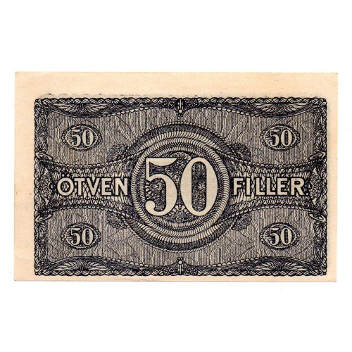 50 Fillér Postatakarékpénztárjegy 1920 aUNC