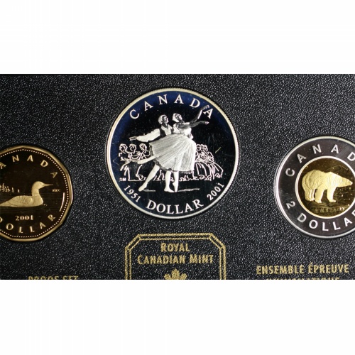 50 éves a Kanadai Nemzeti Balett Forglami sor 2001 Proof