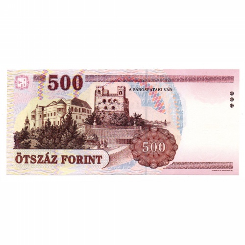 500 Forint Bankjegy 1998 EF sorozat UNC