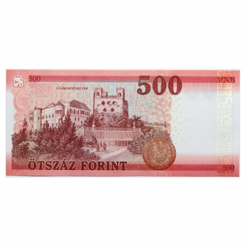 500 Forint Bankjegy 2018 EG UNC alacsony sorszám