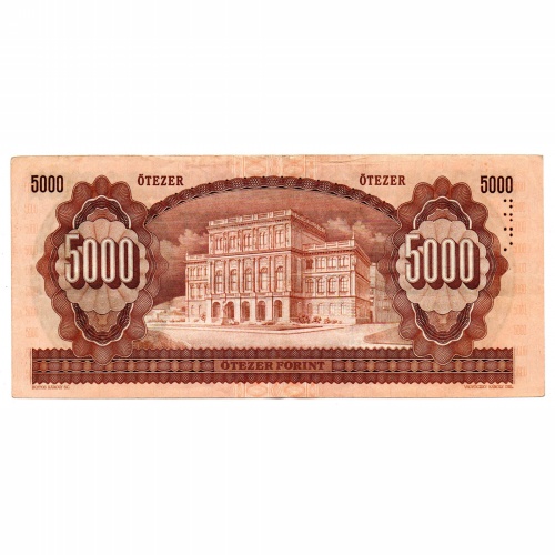 5000 Forint Bankjegy 1993 J sorozat VF