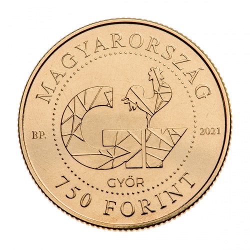 750 éves Győr 750 Forint 2021