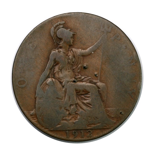 Anglia V. György 1 Penny 1912