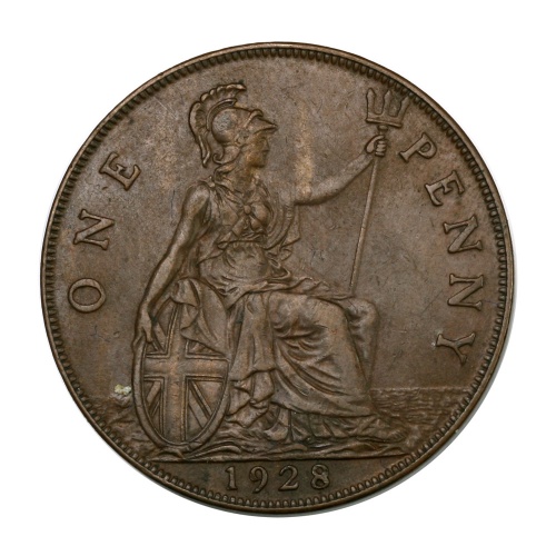 Anglia V. György 1 Penny 1928