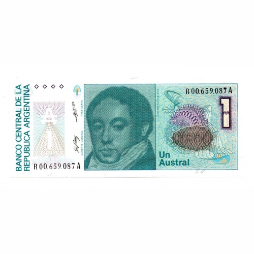 Argentina 1 Austral Bankjegy 1985-1989 P323.Replacement