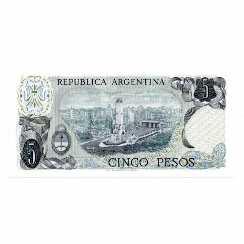 Argentina 5 Peso Bankjegy 1974 P294