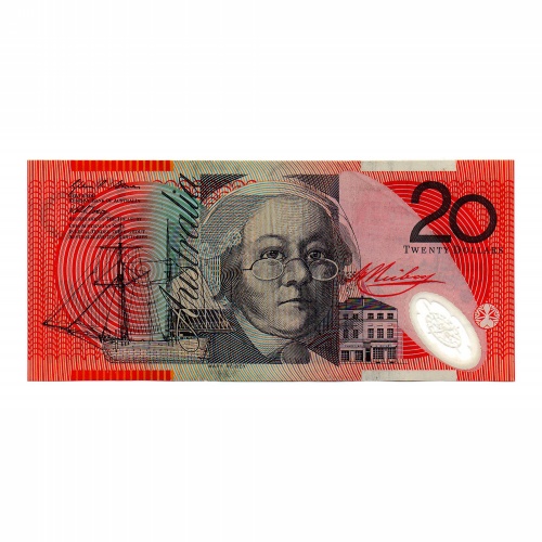 Ausztrália 20 Dollár Bankjegy 2008 P59f