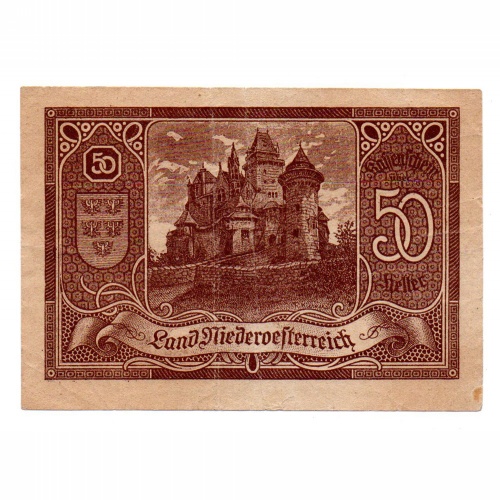 Ausztria Niederösterreich 50 Heller 1920 PS114a