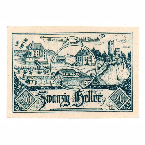 Ausztria Notgeld Altenfelden 20 Heller 1920